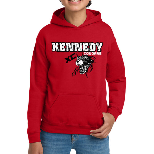 Kennedy2025XC - Youth Heavy Blend Hooded Sweatshirt Thumbnail